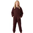 thumbnail image 1 of Jamsmile Kids Fuzzy Fleece Hooded Onesie Zip Up Jumpsuit Boys Girls Warm Winter Wear Fuzzy Warm Jumpsuit, 1 of 8
