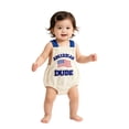 thumbnail image 1 of Jamsmile Newborn Boys Rompers Summer 4th Of July Romper Bodysuits With Towel Embroidery Independence Day Clothing Playsuits, 1 of 8
