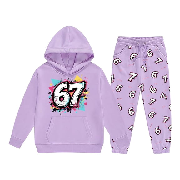 Jamsmile Toddler Boys Outfit Sets Cozy Long Sleeve Hoodie And Jogger Pants Graphic Print Children Boys Comfort Tracksuits