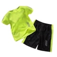 thumbnail image 1 of Jamsmile Toddler Boys Outfit Sets Kids Sports Basketball Performance Tank Tops And Mesh Shorts Quick Drying 2 Piece Tracksuits, 2-3 Years, 1 of 3