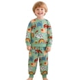 thumbnail image 1 of Jamsmile Toddler Boys Outfits Sets Home Clothes Long Sleeve Cartoon Sweatshirts + Jogger Pants Casual Kids Boys Wear Playwear, 1 of 8