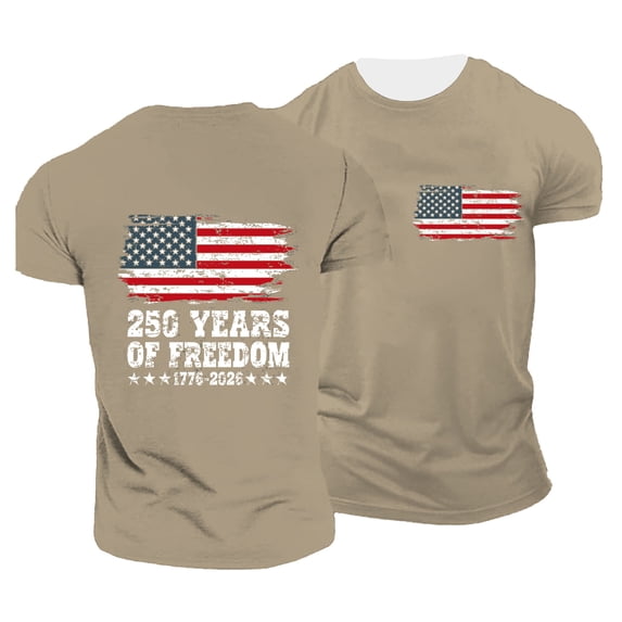 Jamsmile Toddler Boys Tshirts Independence Day Patriotic Print Short Sleeve Tee Shirts Summer Tunic Kids Boys T-Shirts