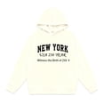 thumbnail image 1 of Jamsmile Toddler Girls Hoodies Pullovers New York Print Hoodie Sweatshirts Cozy Hooded Outdoor Children Girls Oversized Tops, 1 of 4