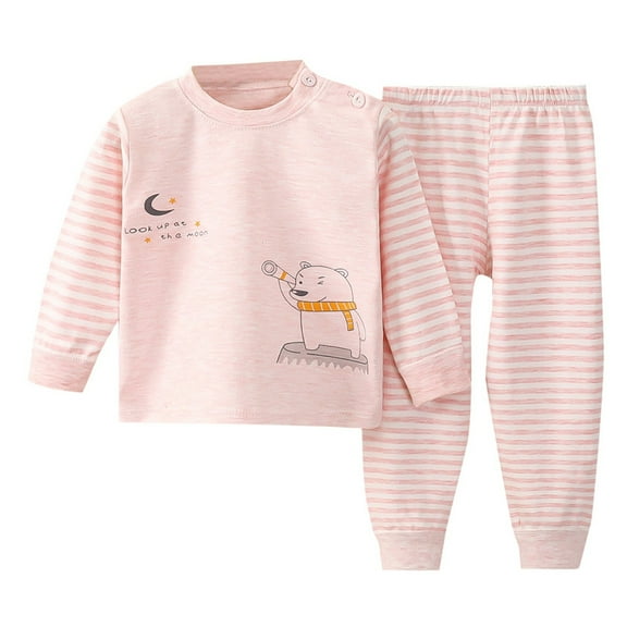 Jamsmile Toddler Girls Pajamas Cartoon Long Sleeve Tops   Pants Autumn Spring Children Soft Pjs Loungewear