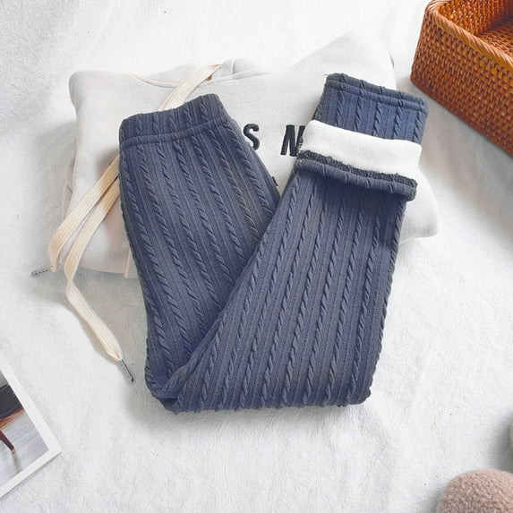 Jamsmile Toddler Girls Pants Winter Warm Children Fleece Lined Leggings With Warm Girls Pants