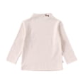 thumbnail image 1 of Jamsmile Toddler Girls Tshirts Autumn Winter Solid Basic Cozy Hoodies Cute Casual Embroidery Pullovers Children Girls Tops, 1 of 4