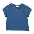 thumbnail image 1 of Jamsmile Toddlers Girls T-Shirts Soft Summer Short Sleeve Tee Shirts Loose Fit Casual Round Neck Girls Daily Wear T Shirts Tops, 1 of 7
