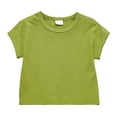 thumbnail image 1 of Jamsmile Toddlers Girls T-Shirts Soft Summer Short Sleeve Tee Shirts Loose Fit Casual Round Neck Girls Daily Wear T Shirts Tops, 1 of 8