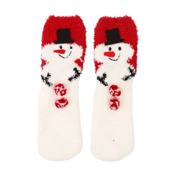Jamsmile Women Crew Socks Novelty Floor Socks Cartoon Pattern Cozy Thermal Sleep Lightweight Socks