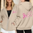 thumbnail image 1 of Jamsmile Women Hoodies Winter Long Tunic Sweatshirts Casual Pullovers With Pockets Loose Hooded Oversized Harajuku Jackets, 1 of 6