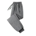 thumbnail image 1 of Jamsmile Women Pants Casual Elastic Legging Elastic Waistband Daily Drawstrings Long Sweat Pants Athletic Tracksuits Athletic Sweatpants, 1 of 4
