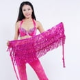 thumbnail image 1 of Jamsmile Women Sequin Skirts Dancer Tassels Mini Club Wrap Skirts Short Prom Party Holiday Princess Glitter Sparkly Skirt, 1 of 4