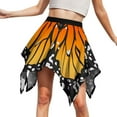 thumbnail image 1 of Jamsmile Women Skirts Butterfly Rainbow Tutu Carnival Skirts High Waisted Trendy High Elastic Waist Casual Carnival Skirts, 1 of 4
