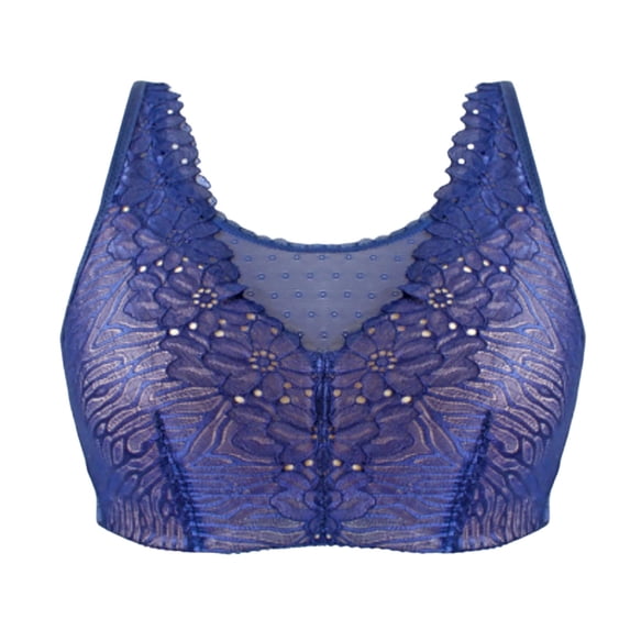 Jamsmile Women T-Shirt Bras Full Coverage No Underwire Bras Lace Soft Wireless Comfort Wirefree Seamless Bralettes Bras