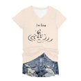 thumbnail image 1 of Jamsmile Women T-Shirts Graphic Crewneck Short Sleeve T Shirt Soft Blend Cartoon Print Tee Shirts Casual Basic Summer Tops, 1 of 5