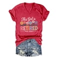 thumbnail image 1 of Jamsmile Women Tshirts Graphic Flowers Print Short Sleeve T Shirt Casual Summer Tops Classic Trendy Casual Tee Shirts, 1 of 2