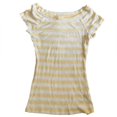 thumbnail image 1 of Jamsmile Women Tshirts Off‑Shoulder Striped T‑Shirts Boat Neck Raglan Short Sleeve Slim Casual Basic Tops, 1 of 3