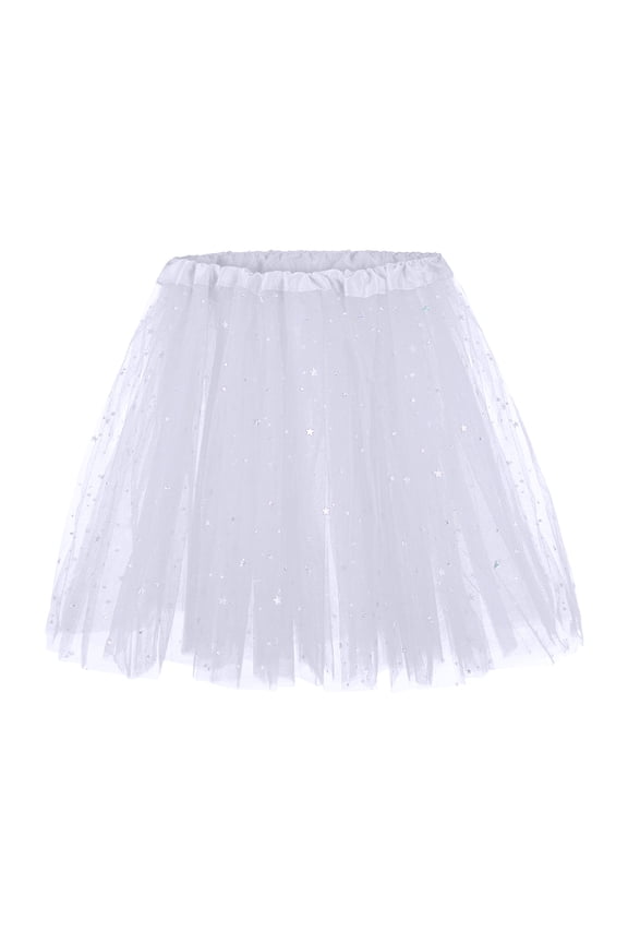 Women Tutu Tulle Skirts Carnival Petticoat Princess Cute Underskirts Petticoat Ballet Swing Puffy Party Tutu Skirts