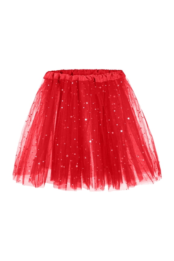 Women Tutu Tulle Skirts Carnival Petticoat Princess Cute Underskirts Petticoat Ballet Swing Puffy Party Tutu Skirts