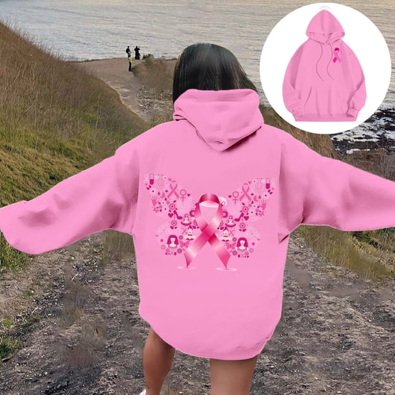 Jamsmile Womens Hoodies Casual Solid Color Drop Shoulder Hoodies With Pockets Sweatshirts Pullover Streetwear Ladies Tunic Tops