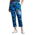 thumbnail image 1 of Jamsmile Womens Pants Casual Loose Camouflage Print Spring Summer Casual Washable Comfort Stretchy Cropped Trousers, 1 of 5