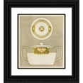 thumbnail image 1 of Jan Brandes 15x17 Black Ornate Wood Framed Double Matted Museum Art Print Titled - Labyrinth (1770 - 1808), 1 of 5