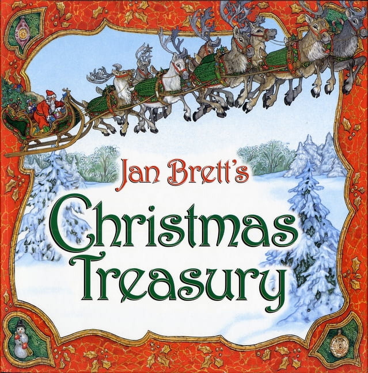Jan Brett's Christmas Treasury, (Hardcover)