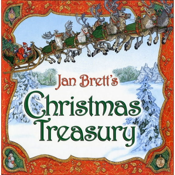 Jan Brett's Christmas Treasury, (Hardcover)