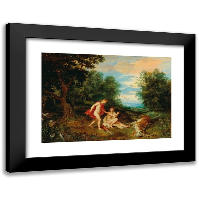 Jan Brueghel the Younger 18x14 Black Modern Framed Museum Art Print ...