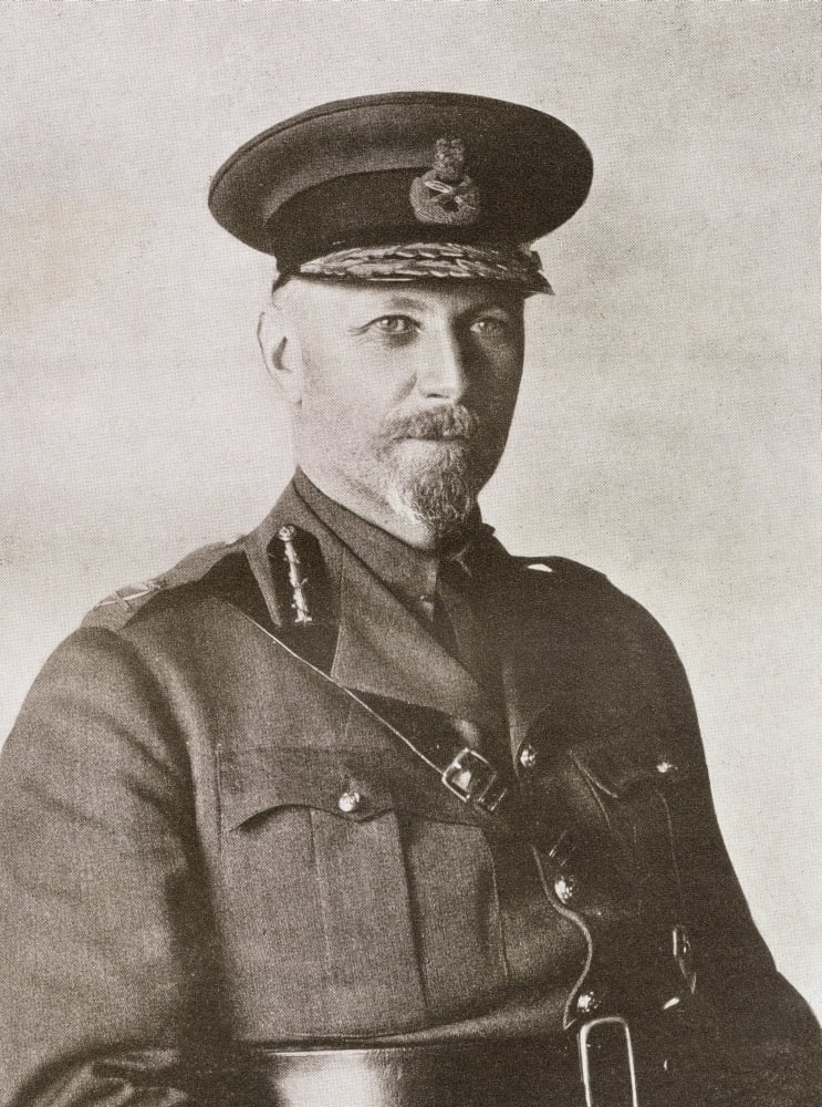 Jan Christiaan Smuts 1870 - 1950 South African Statesman And Soldier From The Year 1917 Illustrated Published London 1918 Canvas Art - Ken Welsh Design Pics (24 x 34)