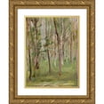 thumbnail image 1 of Jan Ciągliński 19x24 Gold Ornate Framed and Double Matted Museum Art Print Titled - Morryin - Grove, 1 of 4