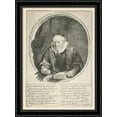 thumbnail image 1 of Jan Cornelis Sylvius 28x38 Large Black Ornate Wood Framed Canvas Art by Rembrandt, 1 of 2