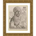 thumbnail image 1 of Jan Cornelisz Vermeyen 15x18 Gold Ornate Wood Frame and Double Matted Museum Art Print Titled - Portrait of Mulay Ahmad (circa 1535 - 1536), 1 of 4