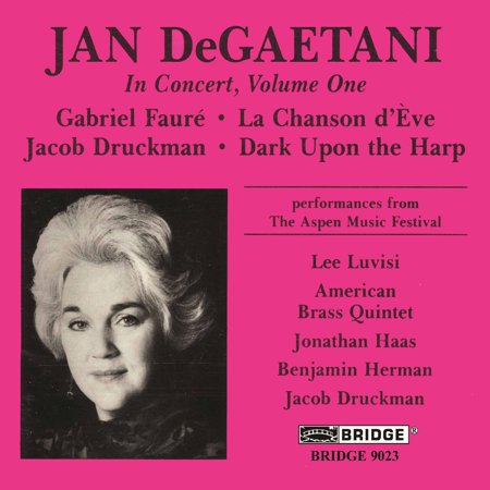 Jan Degaetani - Jan Degaetani in Concert 1 - Music & Performance - CD
