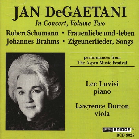 Jan Degaetani - Jan Degaetani in Concert 2 - Music & Performance - CD