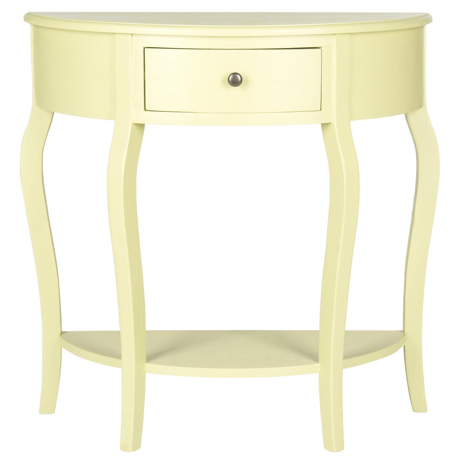 Jan Demilune Small Console-Finish:Split Pea,Size:Small - Walmart.com