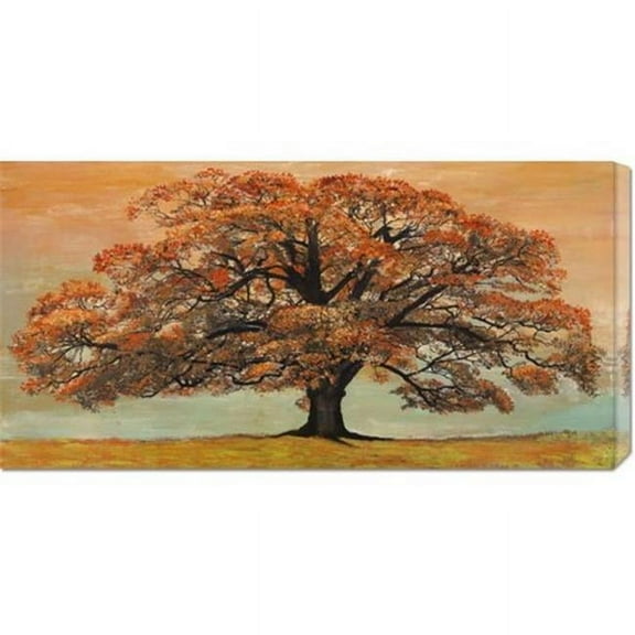 Jan Eelder 'Oak' Stretched Canvas