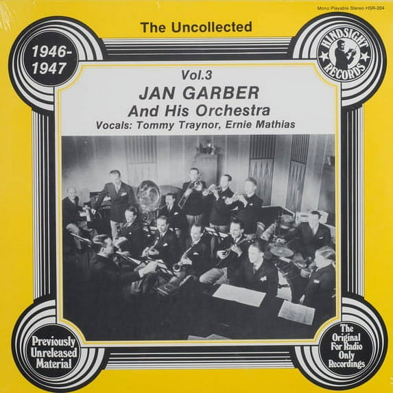 Jan Garber & Orchestra - Uncollected 3 - Music & Performance - Vinyl