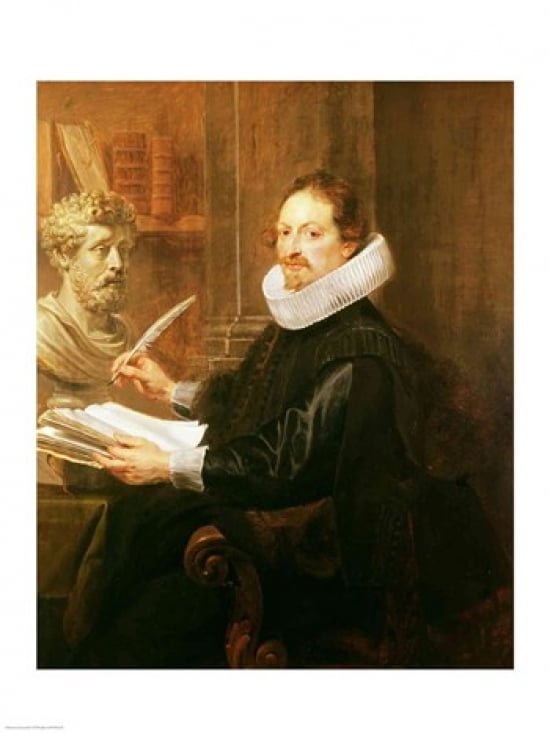 Jan Gaspar Gevartius c1628 Canvas Art - Peter Paul Rubens (24 x 36)