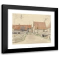 thumbnail image 1 of Jan H.L. Hanau 24x20 Black Modern Framed Museum Art Print Titled - Houses in the Vinkenbuurt, Amsterdam (1886), 1 of 5