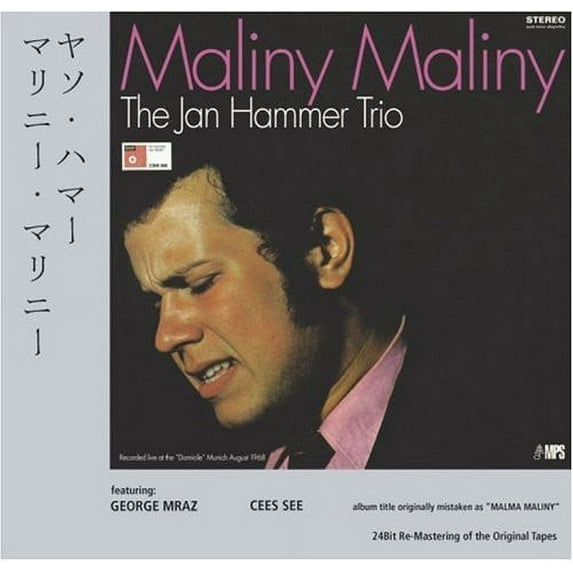 Jan Hammer - Maliny Maliny - Music & Performance - CD