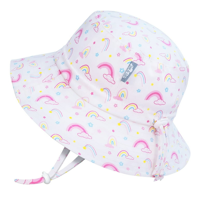 Jan & Jul Gro-With-Me Bucket Hats - Rainbow Jan & Jul Gro-With-Me Bucket Hats - Rainbow