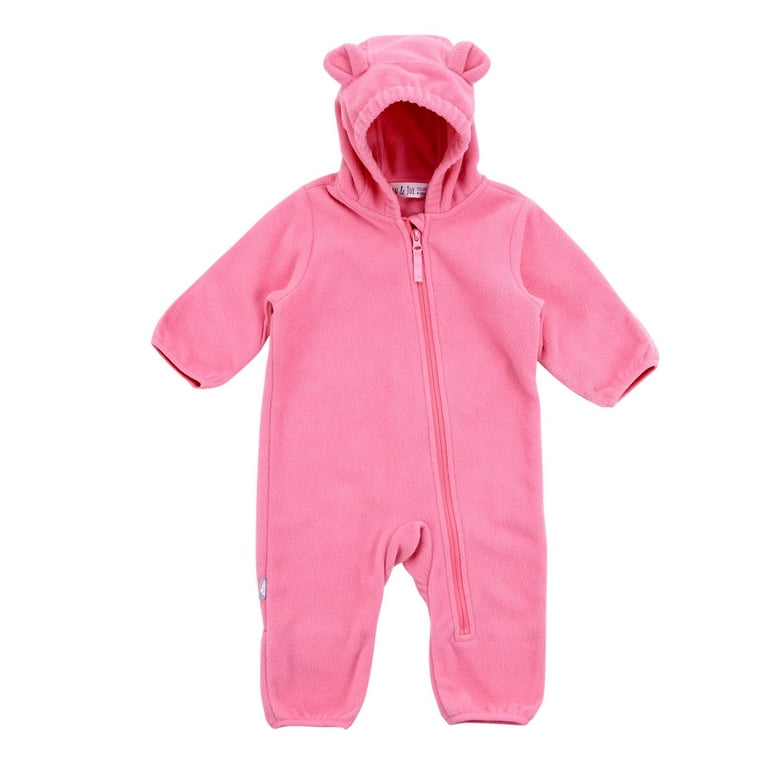 Jan & Jul Fleece Suit - Watermelon Pink Jan & Jul Fleece Suit - Watermelon Pink