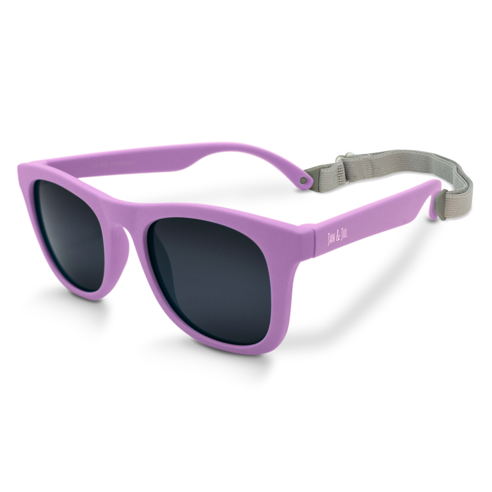 Jan & Jul Baby Sunglasses with Strap for Girls, Polarized, Non-Toxic (S: 6 Months -2 Years, Purple) - image 1 of 7