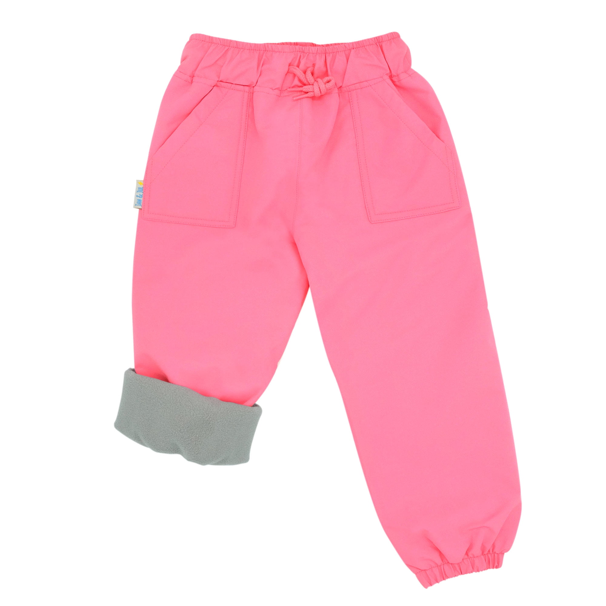 Jan & Jul Cozy-dry Kids Girls Rain & Snow Pants (fleece Lined 