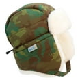 thumbnail image 1 of Jan & Jul Kids Windproof Trapper Winter Hat Faux Fur (L: 2-5T, Woodland Camo), 1 of 7