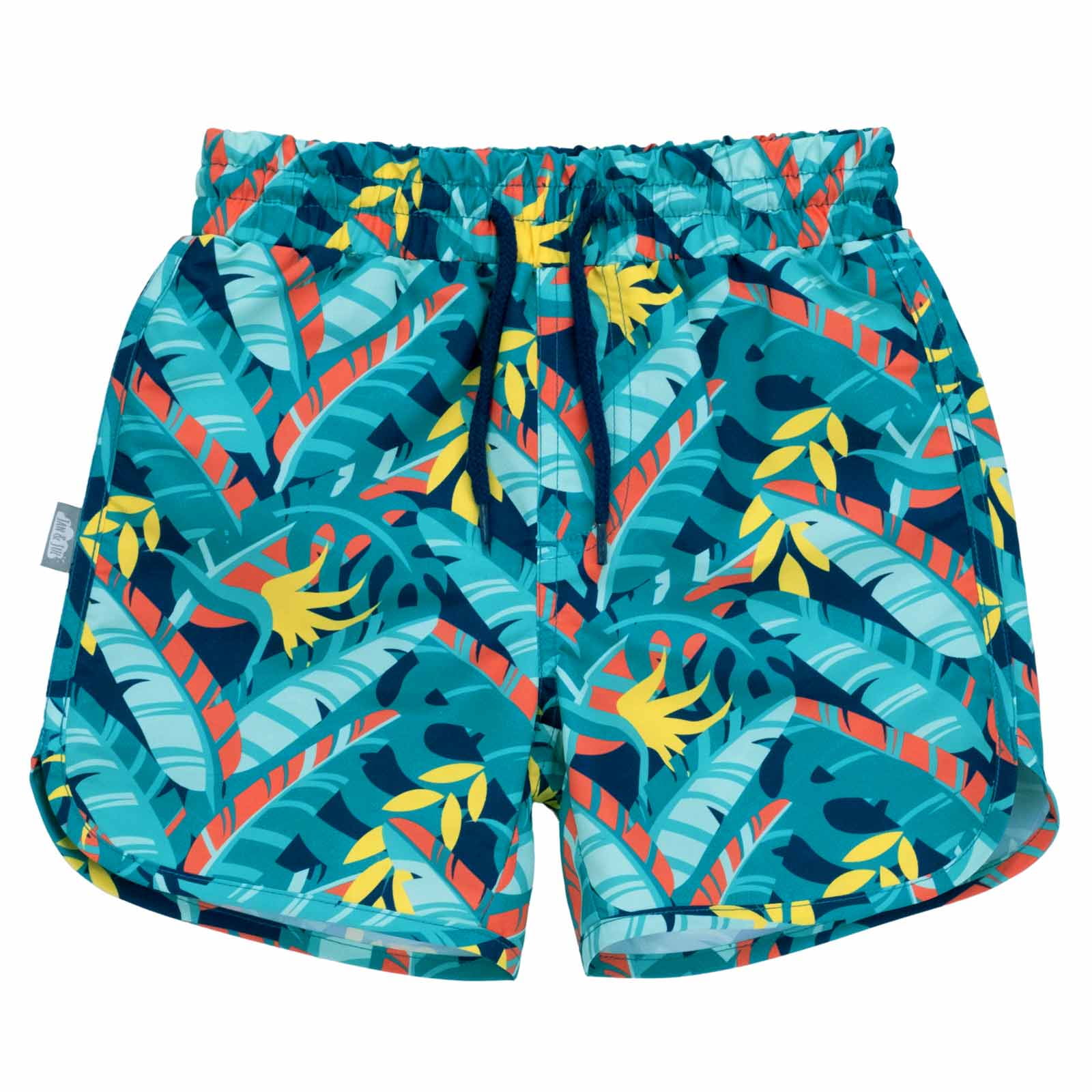 Jan Jul Quick Dry Toddler Swim Trunks for Girl and Boy 4T Tropical