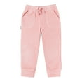 thumbnail image 1 of Jan & Jul Toddler Girls Active Outdoor Fleece Pants (Dusty Pink, 3T), 1 of 5