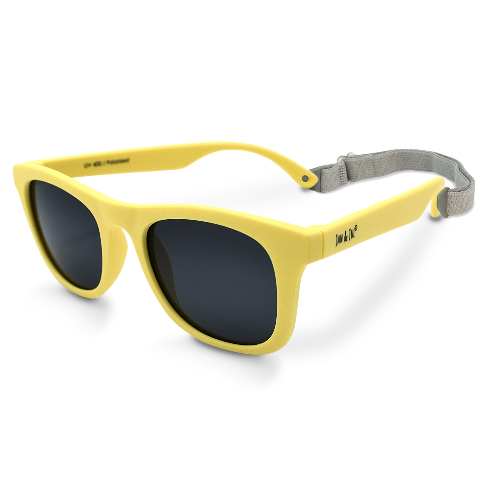 Jan & Jul Toddler Sunglasses with Strap, UV400 Polarized (M: 2 - 6 Years, Lemonade) - image 1 of 8