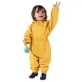 thumbnail image 1 of Jan & Jul Water-proof Rain-Suit for Toddler Kids One-Piece Coverall (Puddle-Dry: Yellow, 4T), 1 of 5